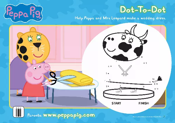 Peppa Pig Dot To Dot